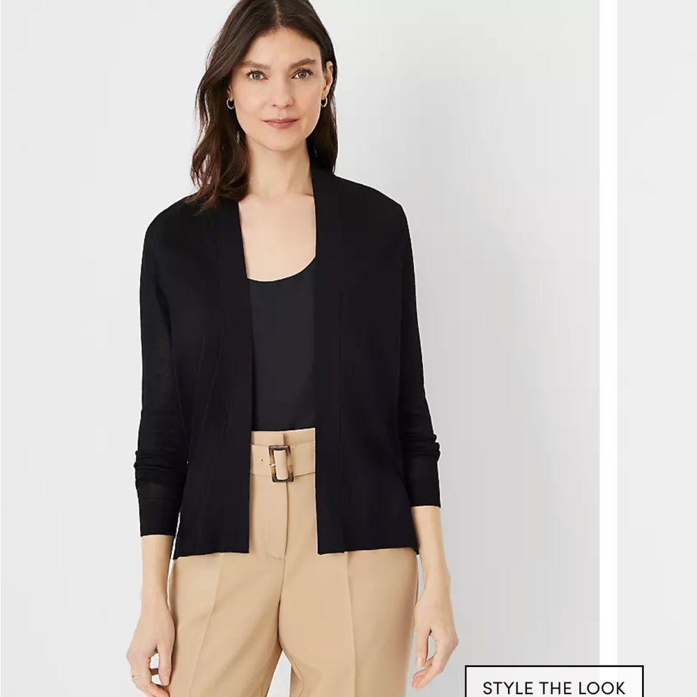 Ann Taylor Black Women's Cardigan